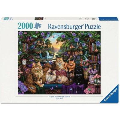 RAVENSBURGER Kočičí chatka 2000 dílků – Sleviste.cz