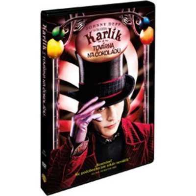 Karlík a továrna na čokoládu (DVD)