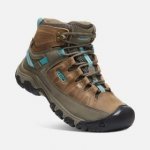 Keen Targhee III Mid WP W toasted coconut/porcelain hnědá – Zboží Dáma