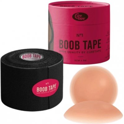 CureTape BoobTape No.1 tejpovací páska na prsa béžová 5 cm x 5 m – Zboží Dáma
