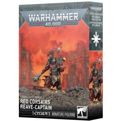 Warhammer 40k Chaos Space Marines: Red Corsairs Reave-Captain – Zboží Živě