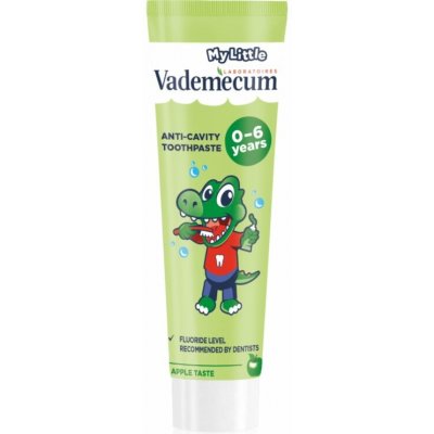 Vademecum My Little Apple dětská s fluoridem jablko 50 ml – Hledejceny.cz