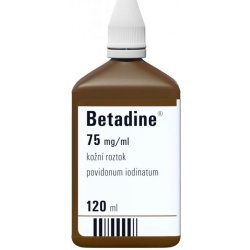 BETADINE DRM 75MG/ML DRM SOL 120ML