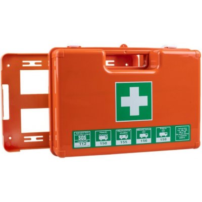 Steriwund Plastová nástěnná lékárnička na zeď vybavená pro 30 osob – Zboží Mobilmania