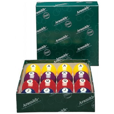 Aramith pool Poker 57,2 mm sada – Zboží Dáma