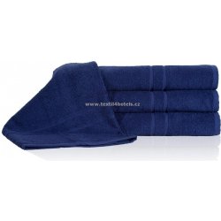 Textil 4 hotels Kvalitní froté ručník K0010 50×100 cm modrá NAVY - tmavá