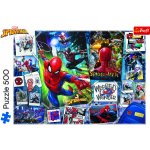 Trefl Spidermankoláž z plakátů 37391 500 dílků – Zboží Mobilmania