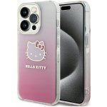 Sourcing Hello Kitty HKHCP15LHDGKEP iPhone 15 Pro 6.1 růžové/růžové pevné IML Gradient Electrop Kitty Head – Hledejceny.cz