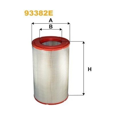 Vzduchový filtr WIX FILTERS 93382E – Hledejceny.cz