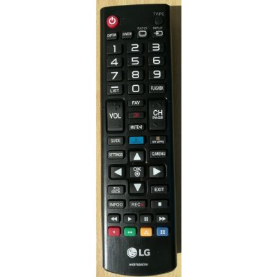 Dálkový ovládač Emerx LG AKB75055701 – Zboží Mobilmania