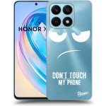 Pouzdro Picasee silikonové Honor X8a - Don't Touch My Phone čiré – Zboží Mobilmania