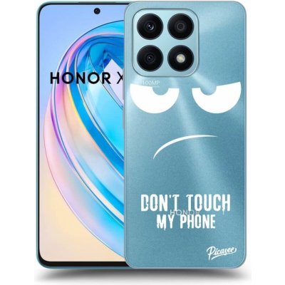 Pouzdro Picasee silikonové Honor X8a - Don't Touch My Phone čiré – Sleviste.cz