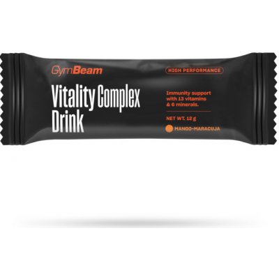 GymBeam Vitality Complex Drink 12 g – Zboží Mobilmania