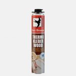 Den Braven THERMO KLEBER WOOD pistolová montážní pěna 40221WT 750 ml – Sleviste.cz