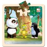 Bino Puzzle Krtek a Panda koloběžka – Hledejceny.cz