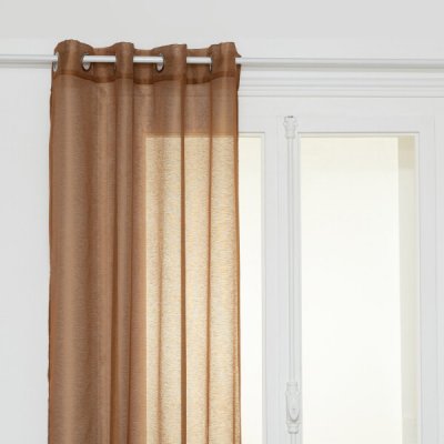 ATMOSPHERA Denní závěs Moly, skořicová barva, 135 cm x 240 cm – Hledejceny.cz