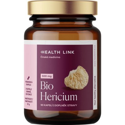HEALTH LINK Hericium BIO 90 kapslí – Hledejceny.cz