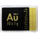 Valcambi Zlatý slitek Combibar 10 x 1 g – Zboží Dáma