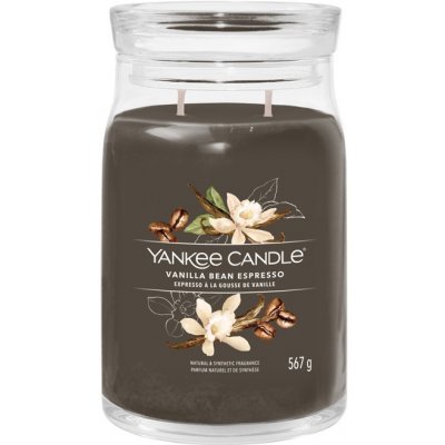 Yankee Candle Signature Vanilla Bean Espresso 567 g – Zboží Dáma