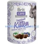 Brit Care Snack Superfruits Kitten s kuřetem, kokosem a borůvkou 100 g – Zboží Mobilmania