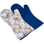 Bellatex Grilovací rukavice Svlačce modrá 22 x 46 cm – Zbozi.Blesk.cz