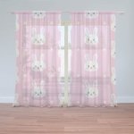 Sablio Záclony Králíčci: 2ks 150x250cm – Hledejceny.cz