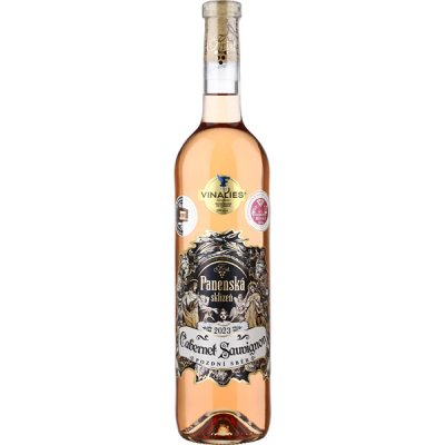 Vinařství Krist Cabernet Sauvignon rosé Pozdní sběr Panenská sklizeň 2023 12% 0,75 l (holá láhev) – Sleviste.cz