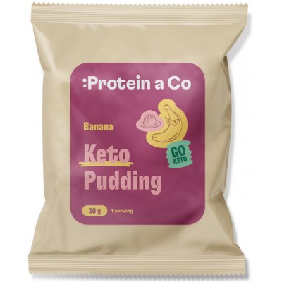 ProteinaCo Keto proteinový pudding 1 porce 30 g – Zboží Dáma