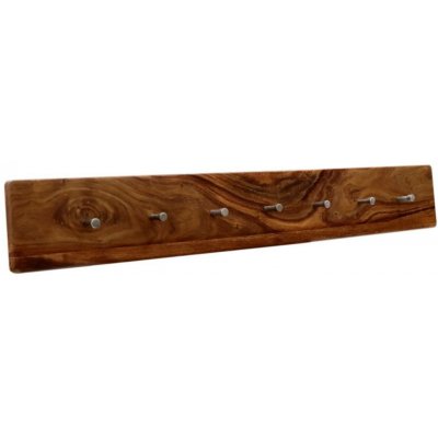 indickynabytek.cz Tina 7 háčků 100 x 15 x 2,2 cm palisandr / sheesham – Hledejceny.cz