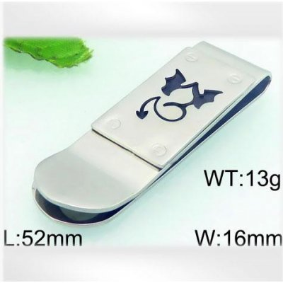 spona na peníze Ocelová - s motivem draka – Zboží Dáma