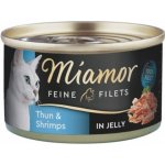 Miamor Feine Filets tuňák & krevety jelly 100 g – Hledejceny.cz