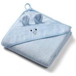 BabyOno Osuška s kapucí a oušky Bamboo modrá 100x100 cm – Zboží Dáma