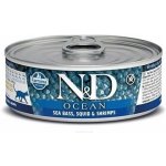 N&D GF Cat Ocean Adult Sea Bass & Sardine & Shrimps 80 g – Hledejceny.cz