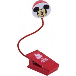 Lampička na čtení s klipem Mickey Mouse