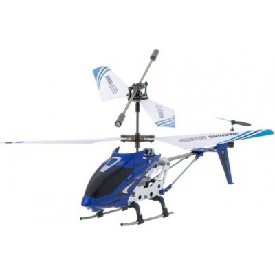 SYMA S107G blue s gyroskopem nejodolnější mini vrtulník na trhu RC_313050 RTF 1:10