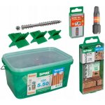 Šrouby do dřeva Spax 5 x 50 mm, 550 ks – Hledejceny.cz