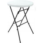 Casaria Plastový párty stůl LYDA, 80x110cm, bílá 101585 – Zboží Dáma