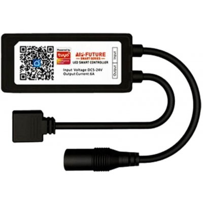 INNA Ovladač pro LED pásky RGB WiFi SMART TUYA 6A 5-24V 72W 144W Černý – Zboží Mobilmania
