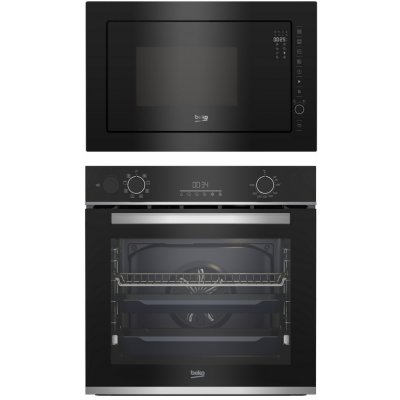 Set Beko BBIS13300XMSE + BMCB25433BG – Zboží Dáma