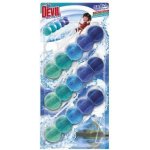 Dr. Devil WC Bicolor 5ball závěsný WC blok Polar aqua 3 x 35 g – Zboží Mobilmania