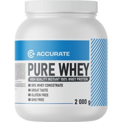 Accurate+ Pure Whey 2000 g – Sleviste.cz