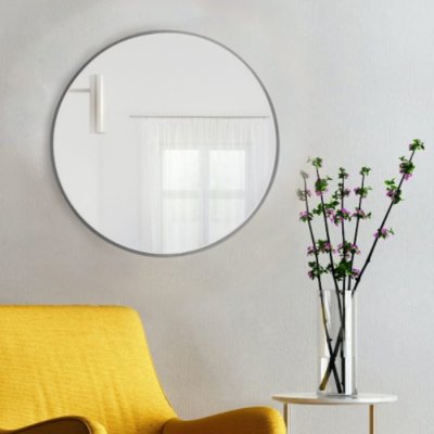 Baltica Design Tiny Border Round 100x100 cm stříbrná 5904107904542 – Hledejceny.cz