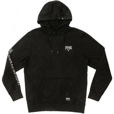 FALLEN mikina Psych Hoodie Black White