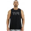 Pánská tílka TYR Pánské tílko Logo Tech Tank Solid / Heather černé