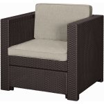 KETER Provence armchair hnědá/béžová – Zbozi.Blesk.cz
