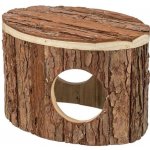 Trixie Domek METTE pro křečky 18 x 12 x 12 cm přírodní dřevo s kůrou – Hledejceny.cz
