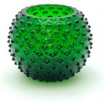 Váza 12cm - Hobnail - Ananas - tmavě zelená – Hledejceny.cz