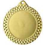 Univerzální kovová medaile Zlatá Stříbrná Bronzová Zlatá 7 cm 5 cm – Zboží Dáma