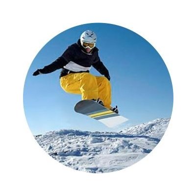 Snowboarding emblém GET5501V – Zboží Mobilmania