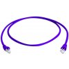 síťový kabel Telegärtner 100008685 RJ45, CAT 6A S/FTP, 5m, fialový